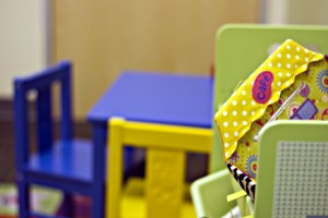 Children's  waiting room at Center for Youth Wellness. Photo by Brian Rinker