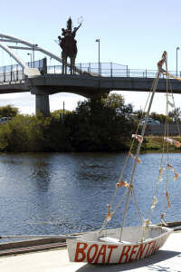 Waterside Story: Workshops teaches troubled youth bike and boat mechanics.