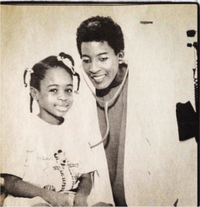 Kelechi Ubozoh with her mother Dr. Janet Bivens. 