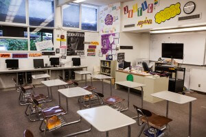 Santa Clara Juvenile Ranch classroom