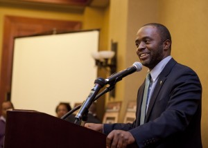 California State Assemblymember, and veteran youth services leader, Tony Thurmond. Photo by Krishnia Parker.