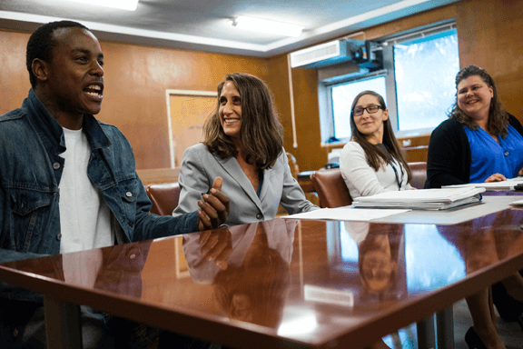 Credit: Max Whittaker, Prime Jhontay Wills, left, appears in juvenile court with his lawyer, public defender Rebecca Marcus, center, in San Francisco, California, March 20, 2015.
