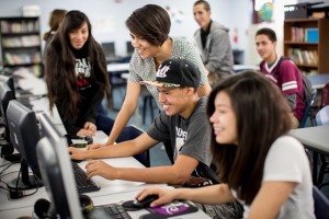 Credit: Hathaway-Sycamores. A "learning lab" on the Hathaway Sycamores campus. 