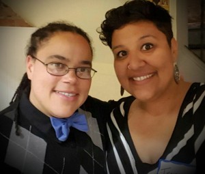 Amy Saucier and Irene Barraza