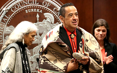 Judge Richard Blake, Hoopa Tribe