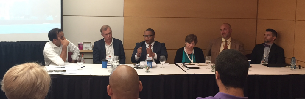 Big Data Panel during day 2 of the Foster Care Hackathon.