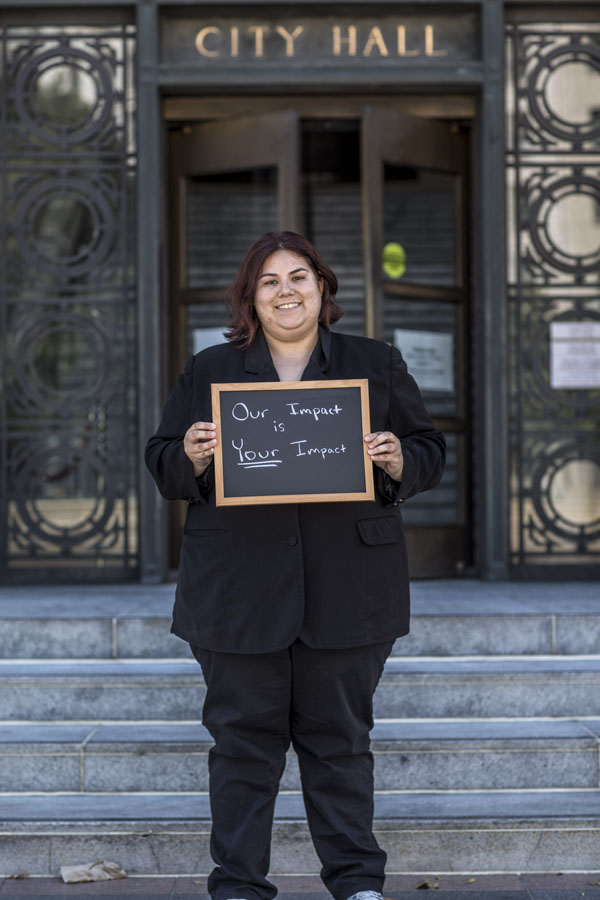 Tisha Ortiz, advocate for foster youth rights related to mental health.