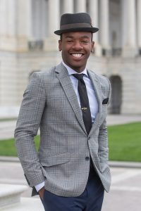 Demetrius Johnson, 21, a student at New York University. Photo: CCAI