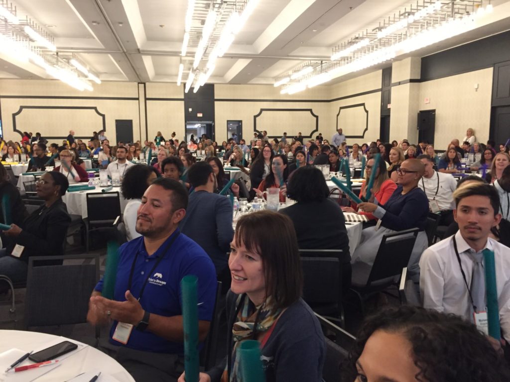 Attendees during a general session at the 2017 Blueprint for Success Conference