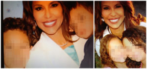 Dr. Spell with her children.