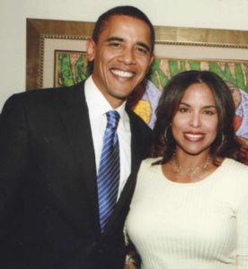 Dr. Spell with President Barack Obama