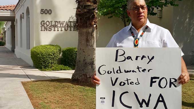 Barry Goldwater Voted Yes on ICWA Photo Courtesy @DefendICWA