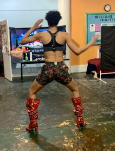 homeless youth dancing