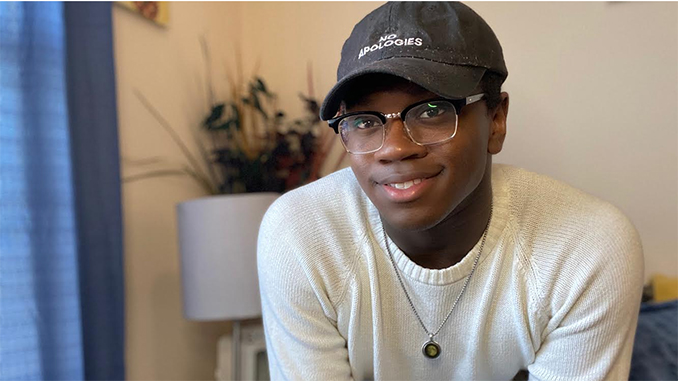 Justin Hayden, a public relations major at Purdue University Northeast in Indiana, talks about how the coronavirus affected his life.