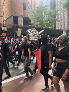 protest george Floyd juvenile youth new york