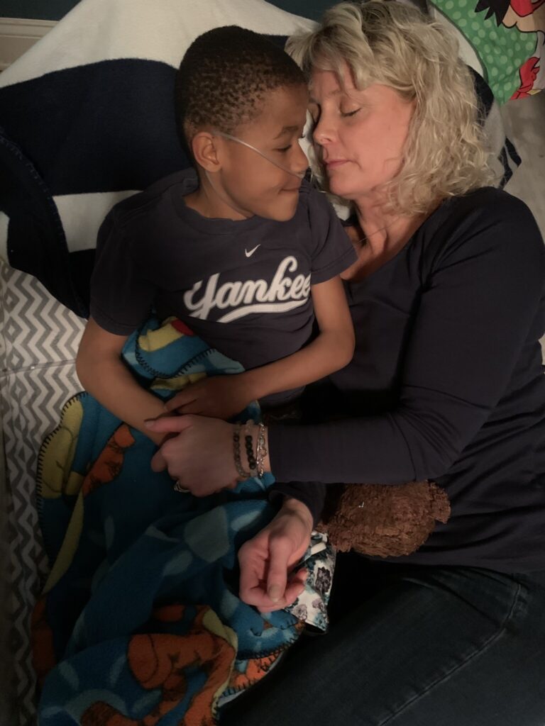 covid-19 18 family sick breathing