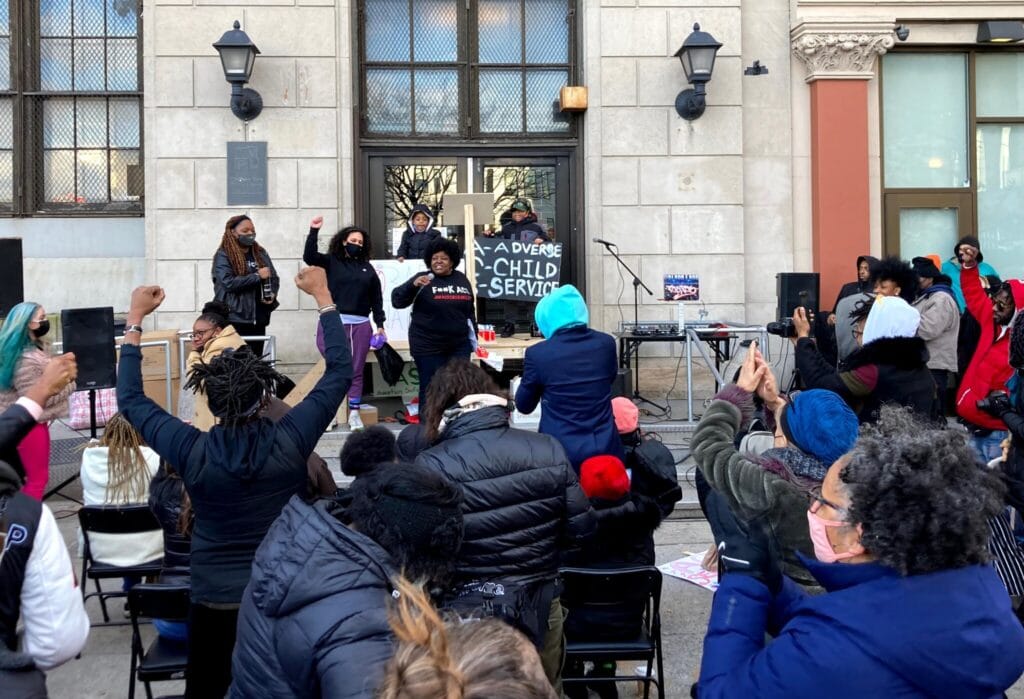 protest child welfare disproportionality