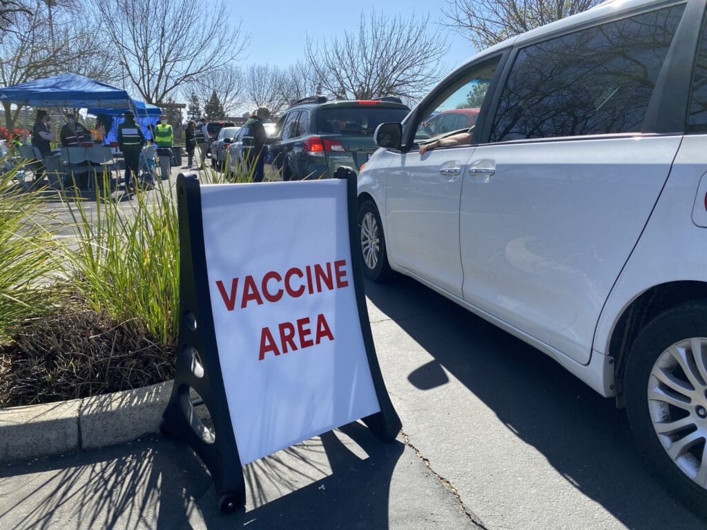 drive through vaccine clinic eligibility