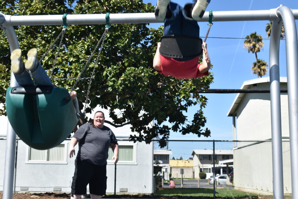 Through challenges, education has helped former foster youth Sarah Thomas fight for herself and her children.