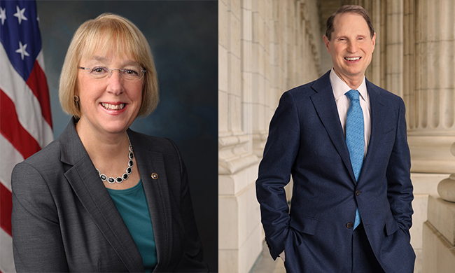 Senators Patty Murray, pictured left, and Ron Wyden, pictured right, launched inquiry into reported abuse at youth treatment facilities.