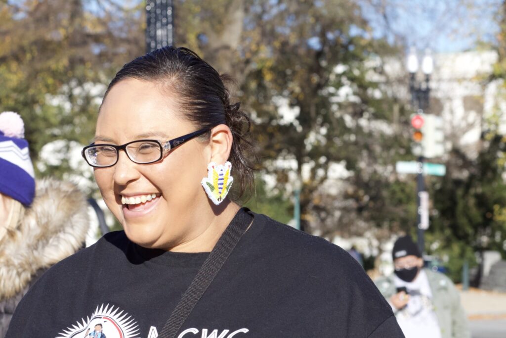 In Prayer and Protest, People of Indian Country Gather Outside the Supreme Court to Defend the Indian Child Welfare Act