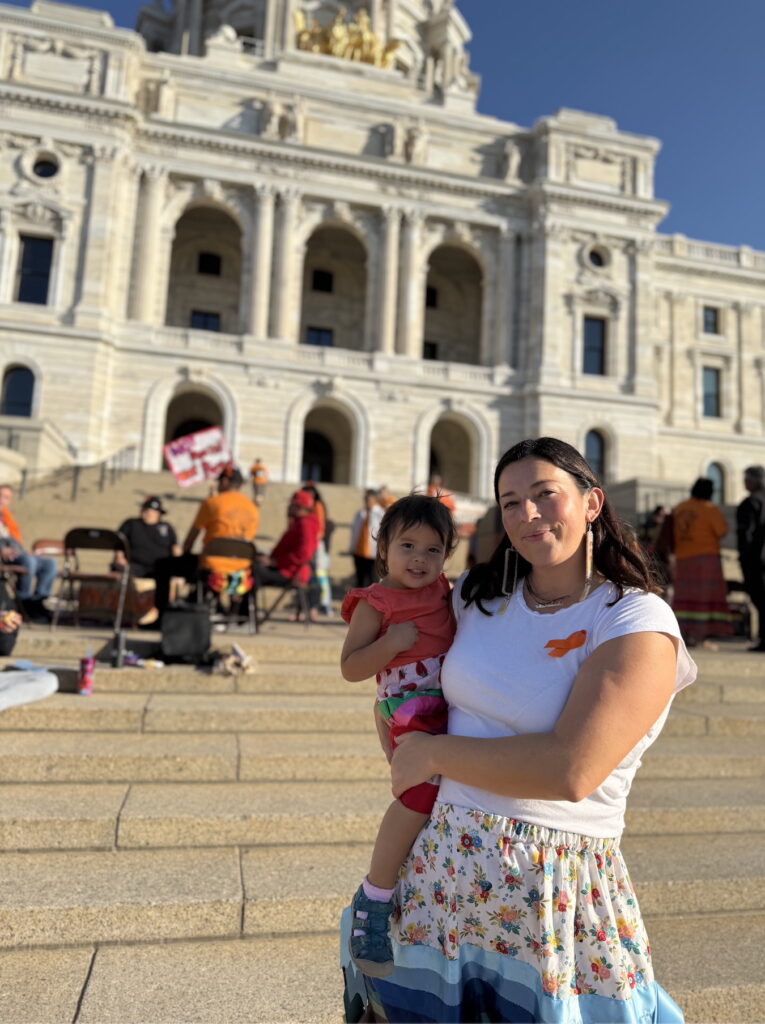 Minnesotans Rally On State Supreme Court Steps to Protest Latest Challenge to the Indian Child Welfare Act